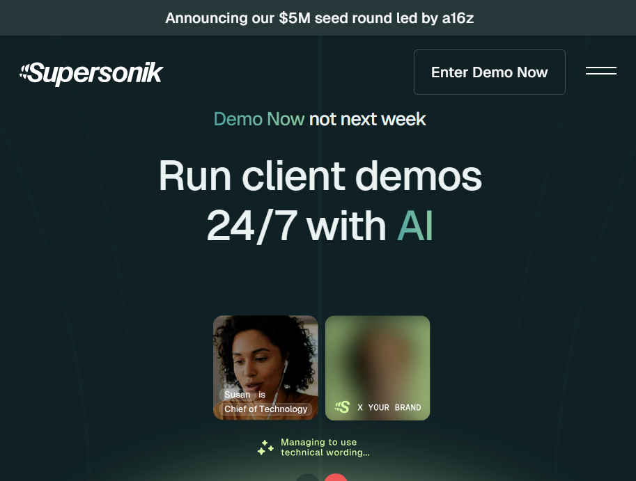 Supersonik Raises $5M Seed Round to Redefine B2B SaaS Sales with AI Agents