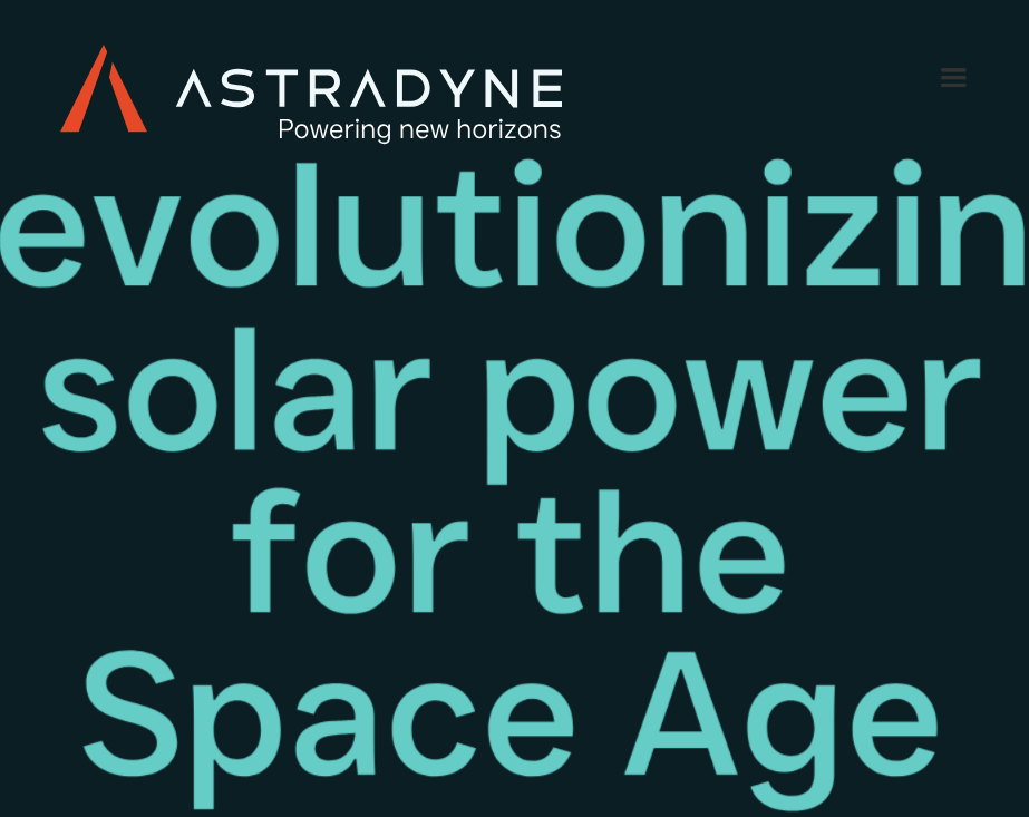 Astradyne Secures $2.35M Seed Funding to Pioneer Foldable Photovoltaic Structures for Space and Earth