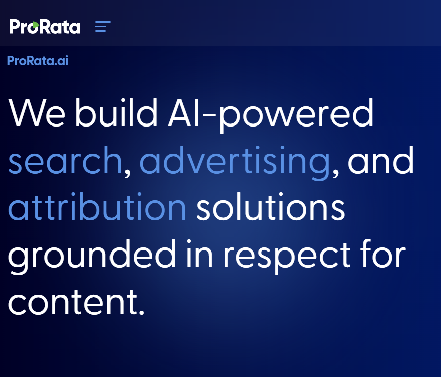 ProRata.ai Raises $40M Series B to Redefine AI-Powered Search, Advertising, and Attribution