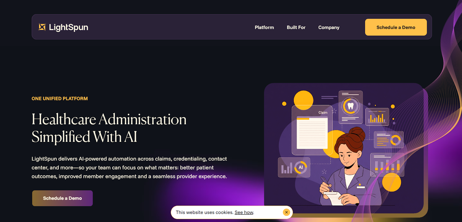 LightSpun Secures $13 Million Series A to Revolutionize Healthcare Administration with AI