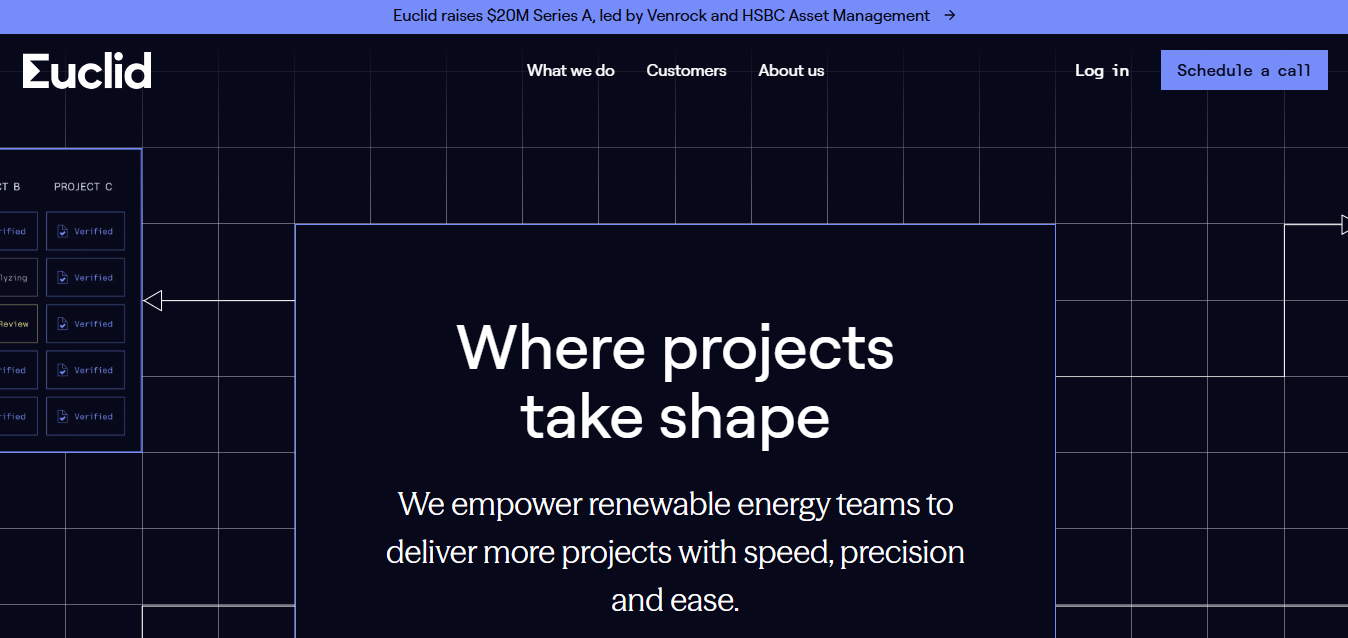 Euclid Power Secures $20 Million Series A to Accelerate Renewable Energy Projects