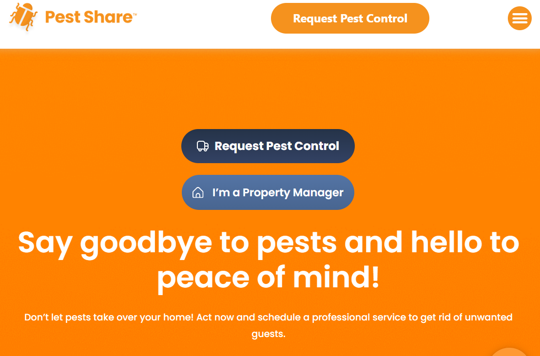 Pest Share Raises $28M Series A to Transform Property Management With On-Demand Pest Control