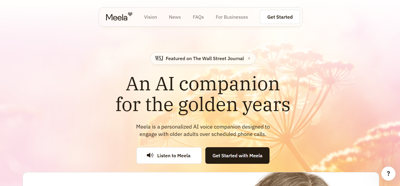 Meela Raises $3.5 Million to Redefine AI Companionship for Seniors