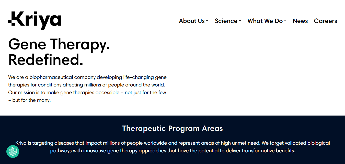 Kriya Therapeutics Secures $320 Million Series D Funding to Advance Gene Therapy
