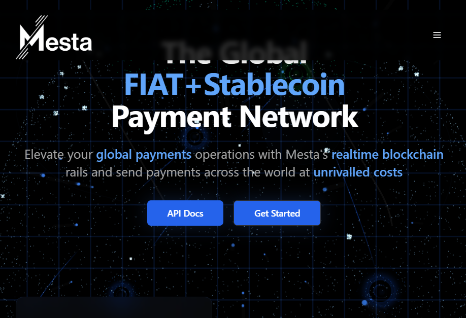 Mesta Raises $5.5M Seed to Build the Global Fiat + Stablecoin Payment Network