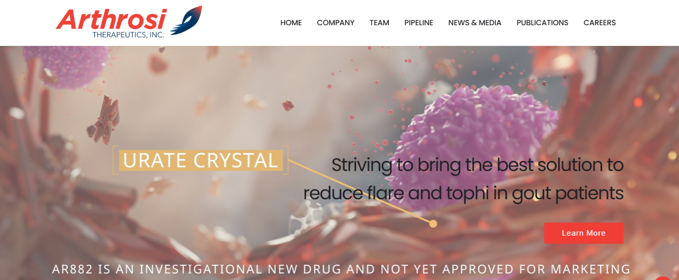 Arthrosi Therapeutics Raises $153 Million in Series E to Advance Gout and Inflammatory Disease Treatment
