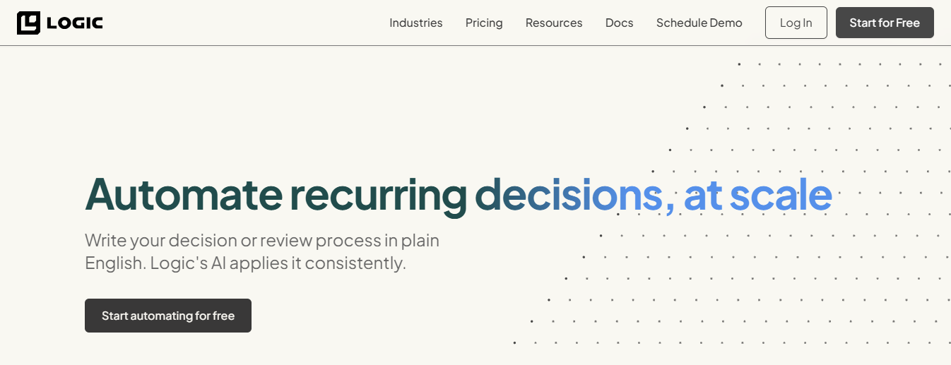 Logic Raises $4.3 Million in Seed Funding to Bring AI-Powered Reasoning to the Next Generation of Software Development