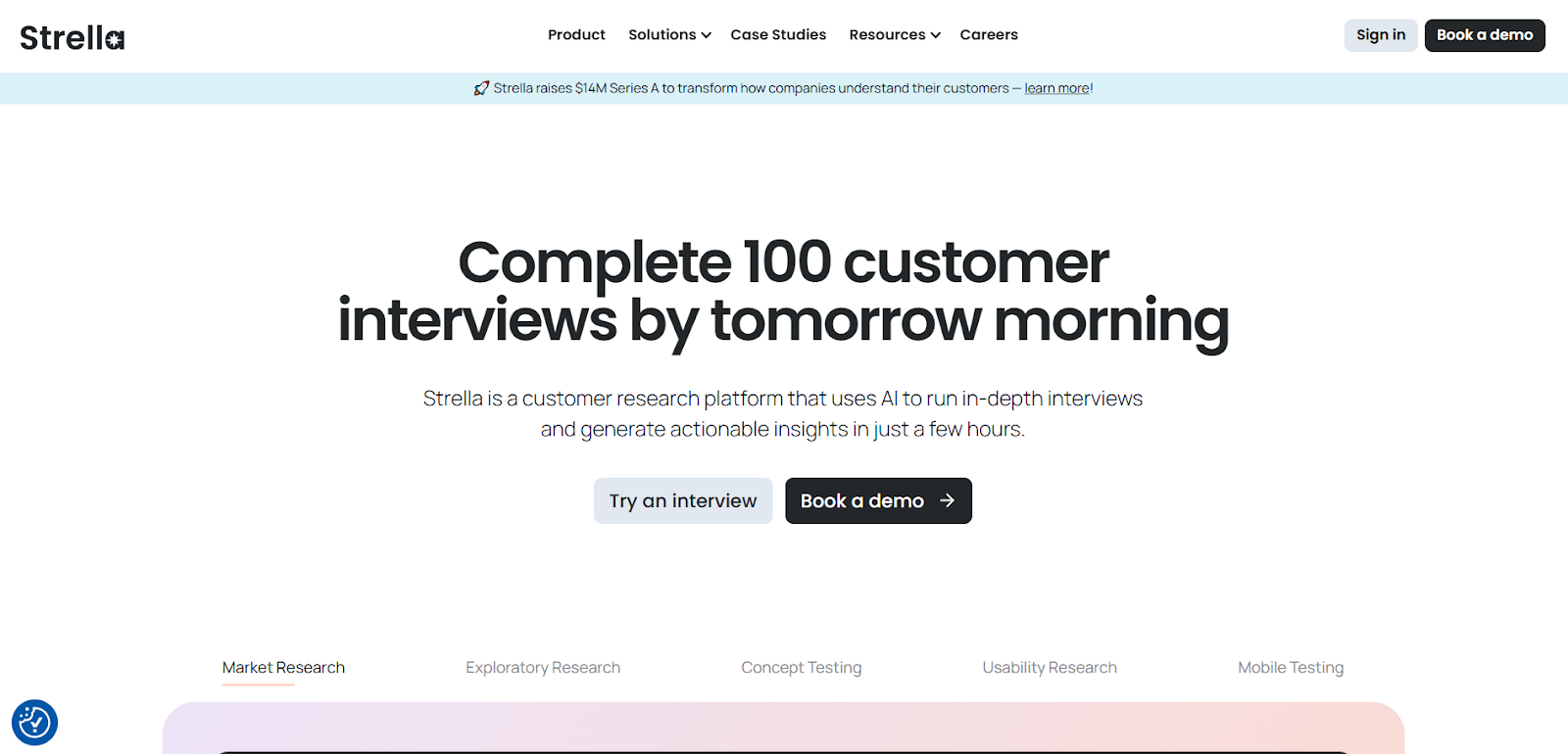 Strella Raises $14M Series A to Turn Customer Research into Continuous Product Advantage