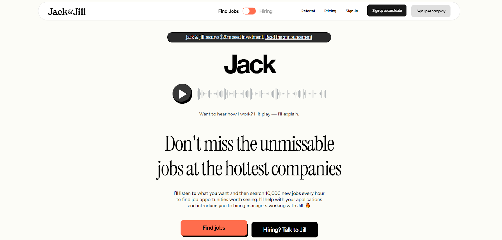 Jack & Jill Raises $20M Seed Round to Humanize AI Recruiting