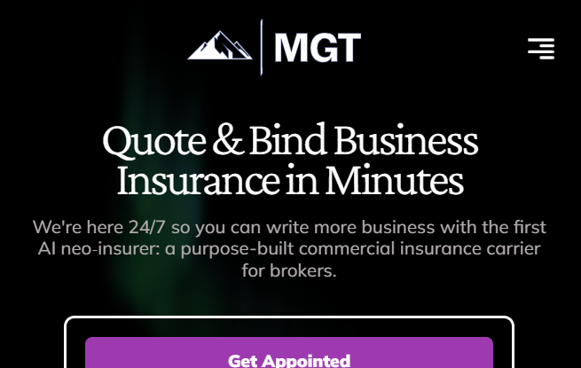 MGT Insurance Raises $21.6 Million Series B to Redefine Commercial Insurance Automation