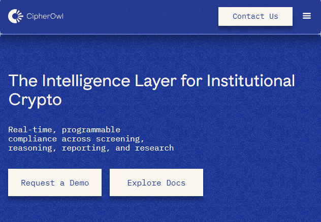 CipherOwl Raises $15 Million Seed Round to Build the Intelligence Layer for Institutional Crypto