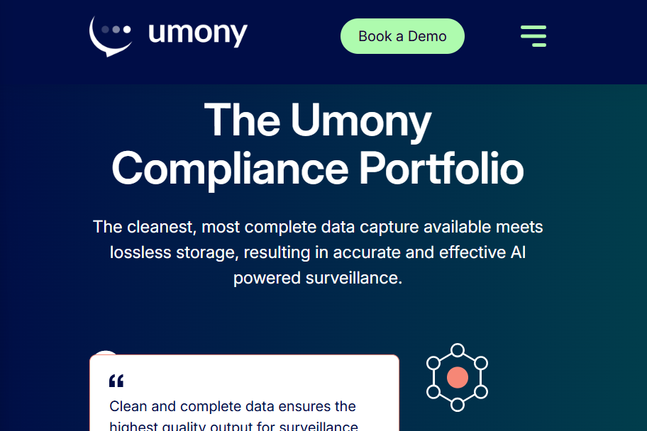 umony Raises $15 Million Series A to Reinvent Communications Compliance with AI