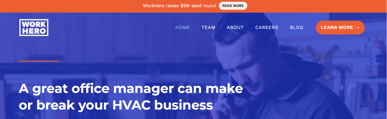 WorkHero Raises $5 Million to Transform Facilities Management Into a Data-Driven, Predictable, and Scalable Machine
