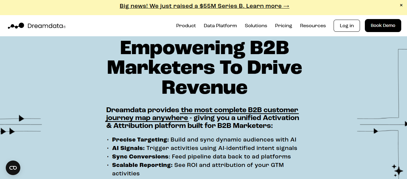 Dreamdata Raises $55 Million in Series B to Redefine B2B Revenue Attribution