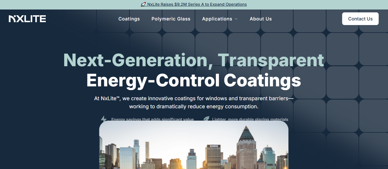 NxLite Secures $9.2 Million in Series A to Power the Future of Sustainable Lighting Technology