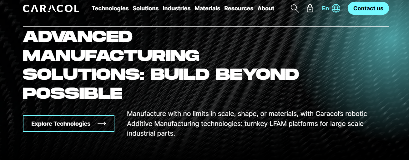 Caracol AM Raises $40,000,000 in Series B to Redefine Large-Scale 3D Printing and Advanced Manufacturing
