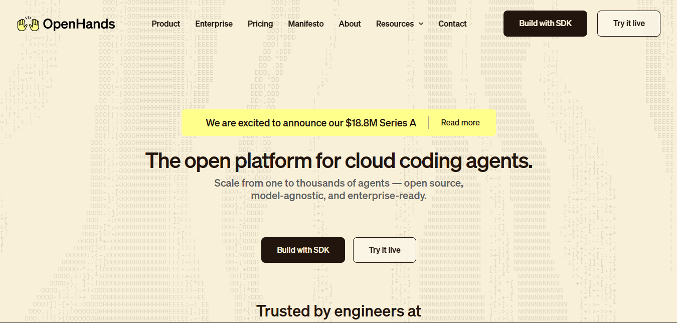 OpenHands Raises $18.8M to Bring Autonomous Coding Agents Into the Enterprise