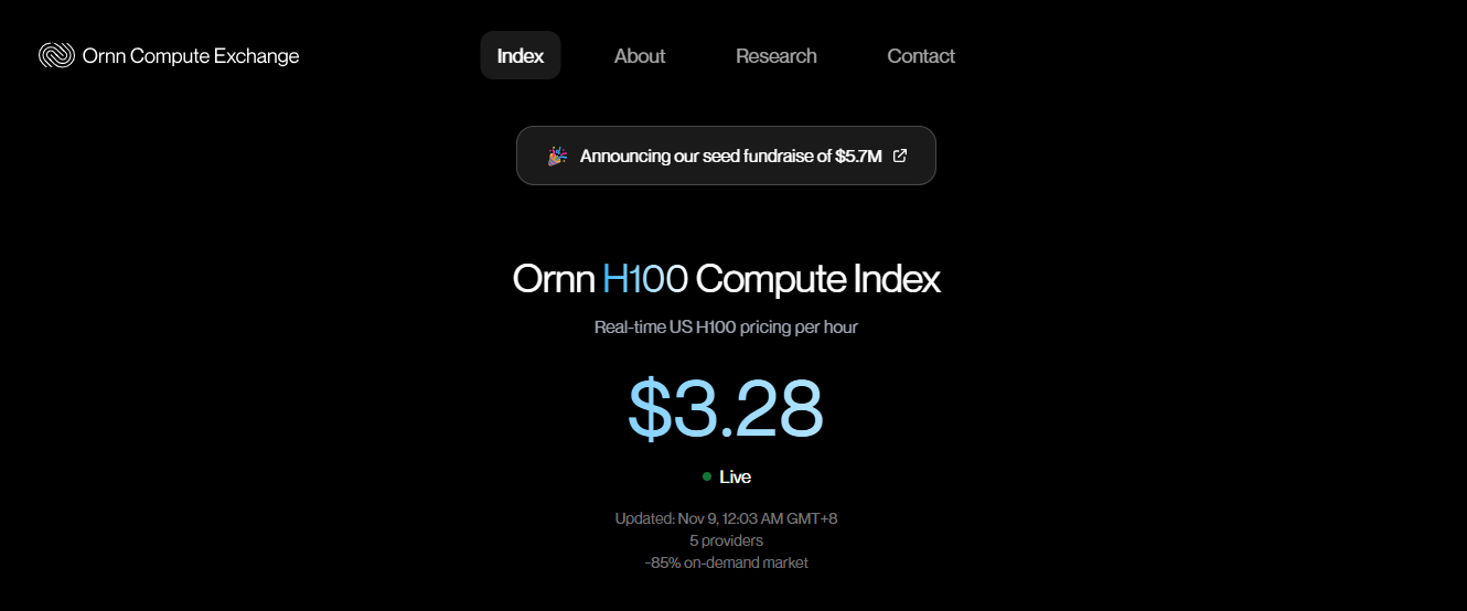 Ornn Raises $5.7M Seed Round to Build the Behavioral Forecasting Engine That Predicts Demand Before Markets Shift