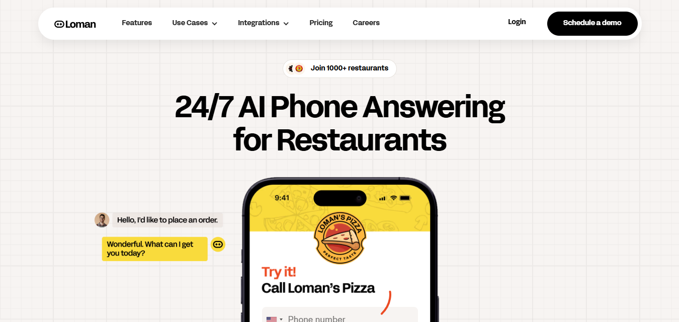 Loman AI Raises $3.5 Million to Power the Future of Restaurant Communication