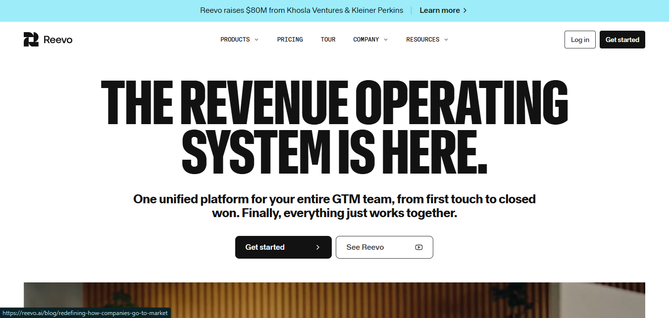 Reevo Raises $80M to Build the Revenue Operating System for GTM Teams