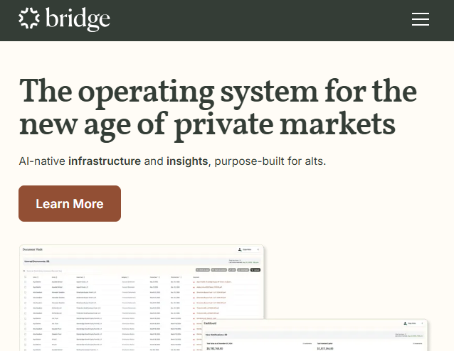 Bridge Raises $5.1 Million Seed Round to Build the Operating System for Private Markets